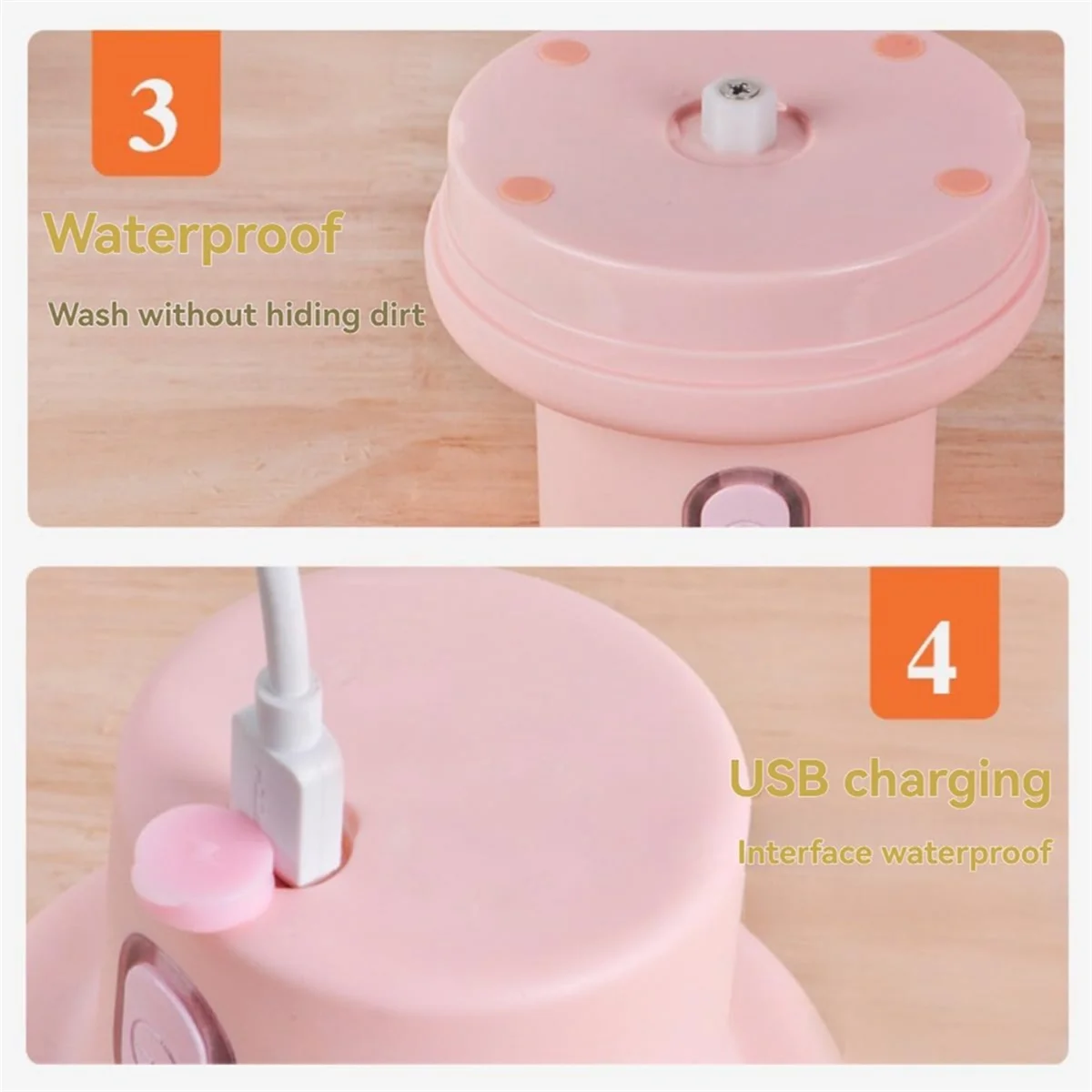 Mini Electric Food Chopper USB Rechargeable – Portable Garlic, Onion & Vegetable Cutter