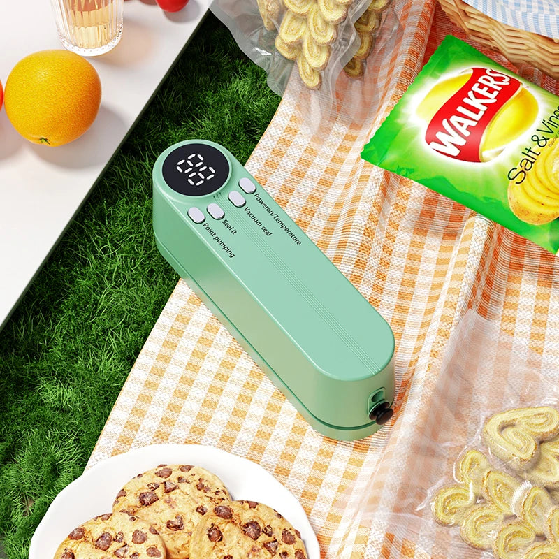 Portable Wireless Vacuum Sealer – Keep Food Fresh Longer