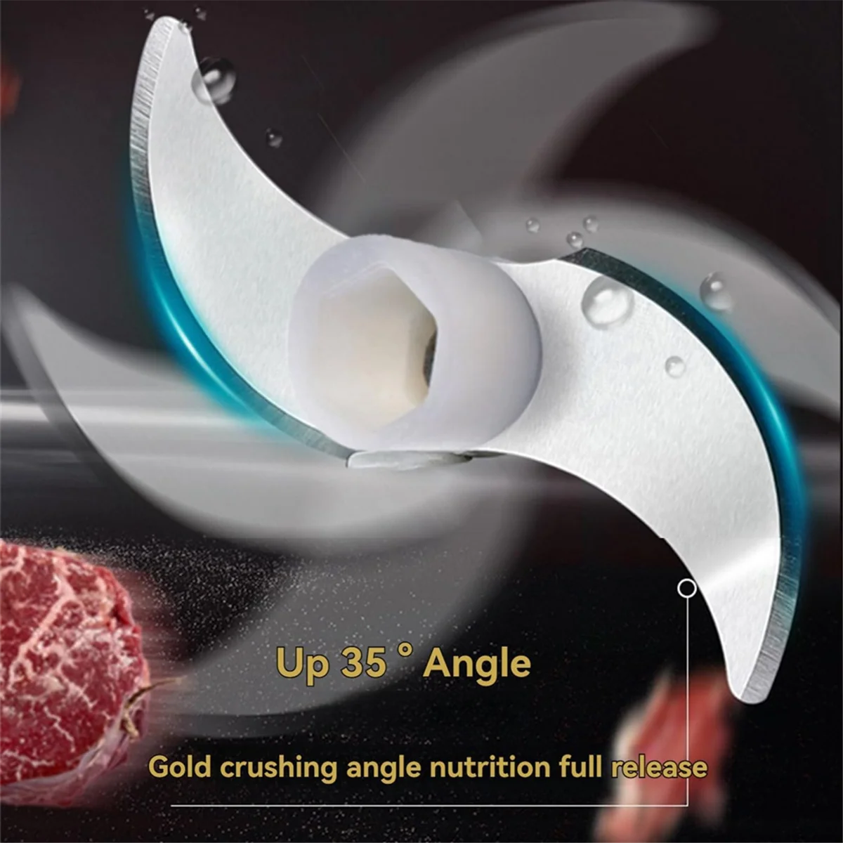 Mini Electric Food Chopper USB Rechargeable – Portable Garlic, Onion & Vegetable Cutter
